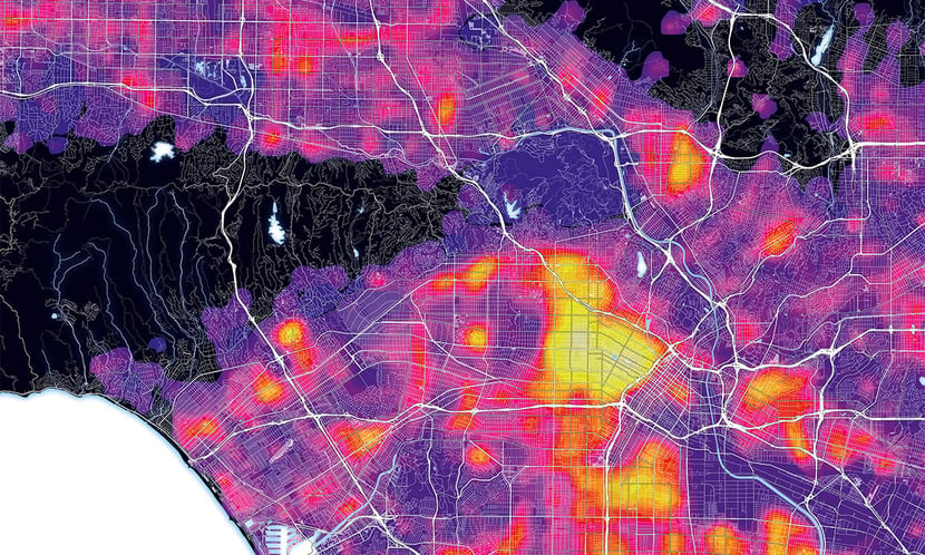 Los Angeles MAPPING - Dallo sprawl urbano verso un modello di densità qualitativa